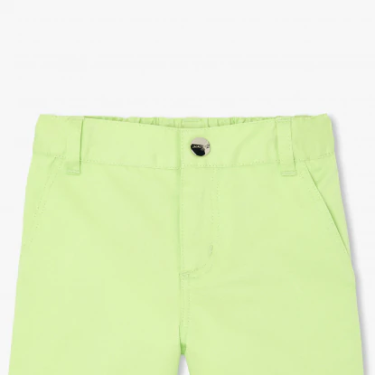 Baby boy shorts in twill